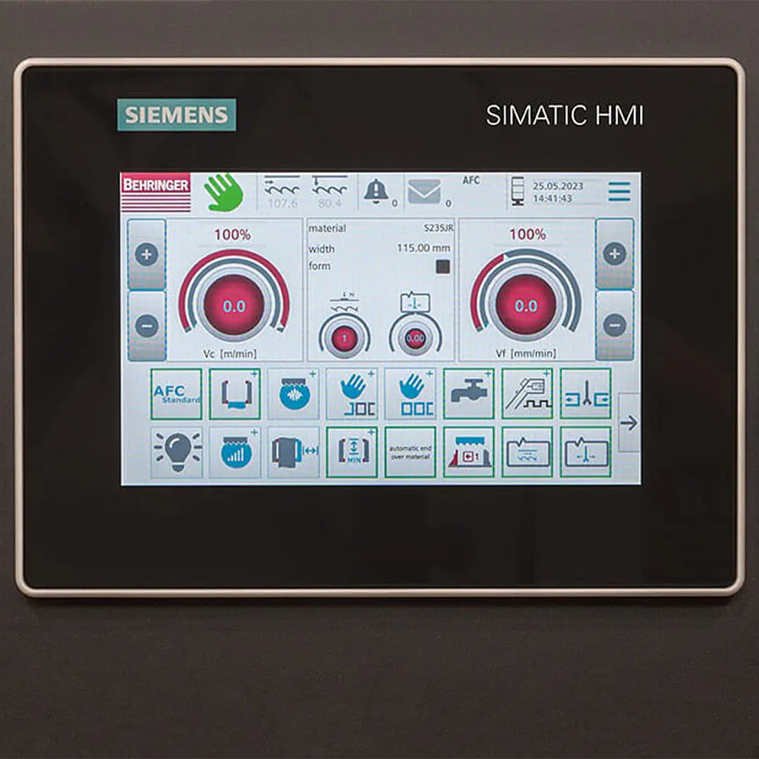 Bandsägeautomat HBE511A Dynamic mit intuitiver Touch-Steuerung BehrCtrl10