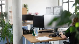 Atmosphäre im Großraumbüro beim Energiebüro Jenninger