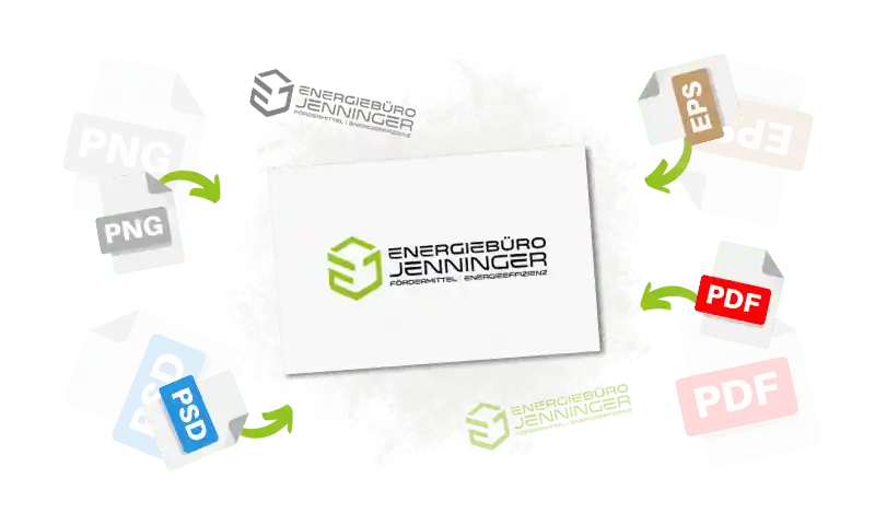 Logopaket des Energiebüro Jenninger