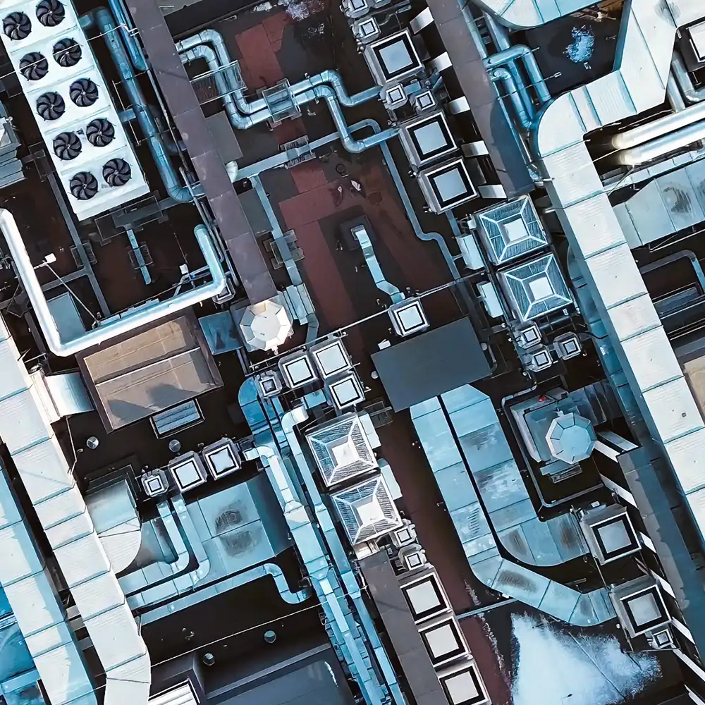 Gebäudetechnik mit modernen Lüftungs- und Absaugsystemen – förderfähige Investition im Rahmen der EEW