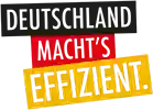 Logo Deutschland macht's effizient.
